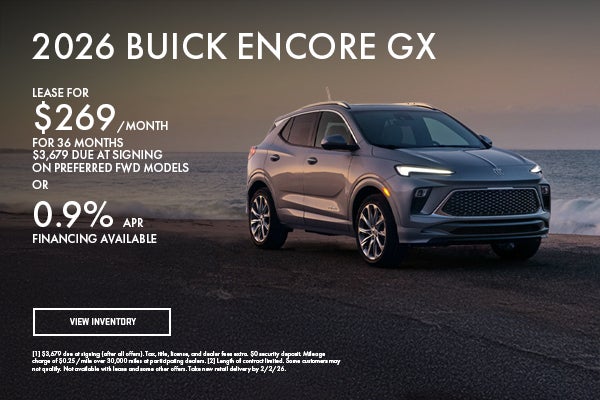 New 2026 Buick Encore GX