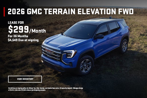 New 2026 GMC Terrain Elevation FWD