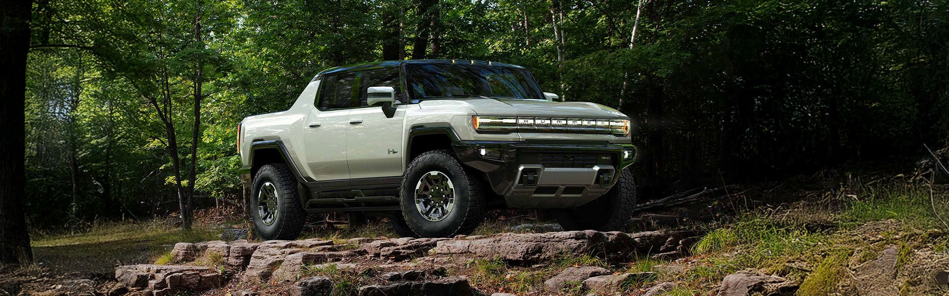 Photo of 2025 GMC Hummer EV Pickup in the woods