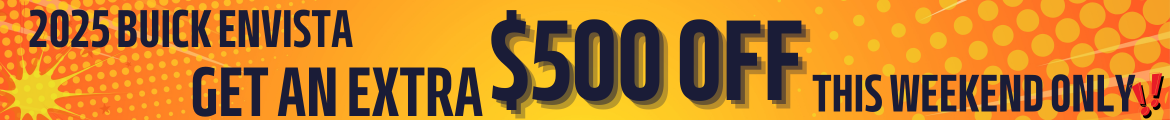2025 Buick Envista weekend special